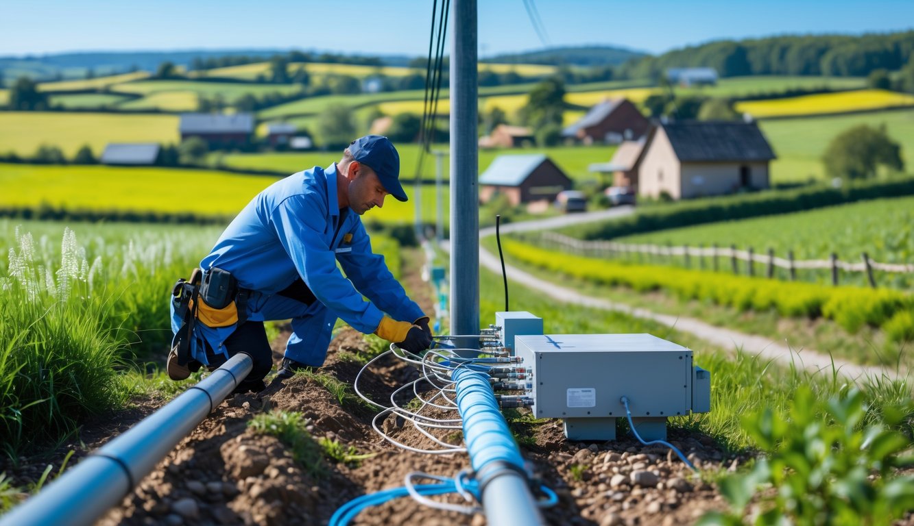 Kuinka valokuitu toimii maaseudulla?